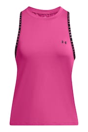 Under Armour Pink Knockout Novelty Tank - Image 4 of 5
