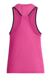 Under Armour Pink Knockout Novelty Tank - Image 5 of 5