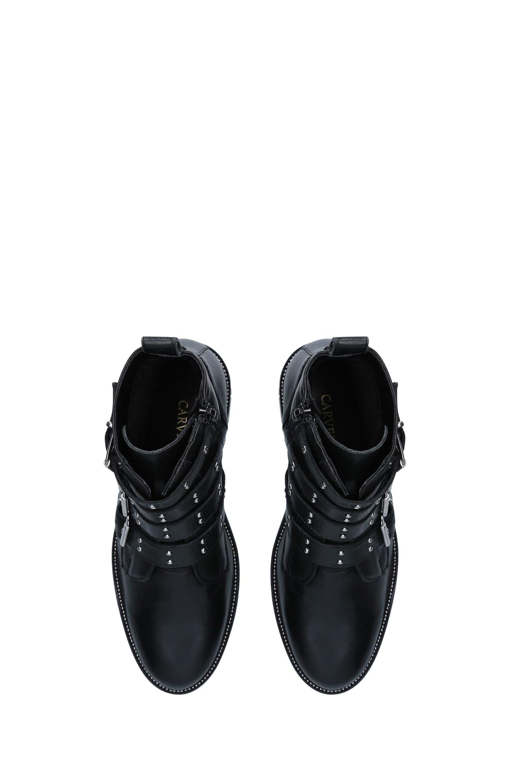 Buy Carvela Black Strap Boots from the Next UK online shop