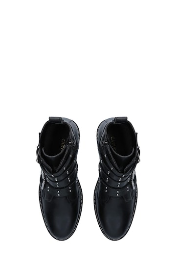 Carvela Black Strap Boots