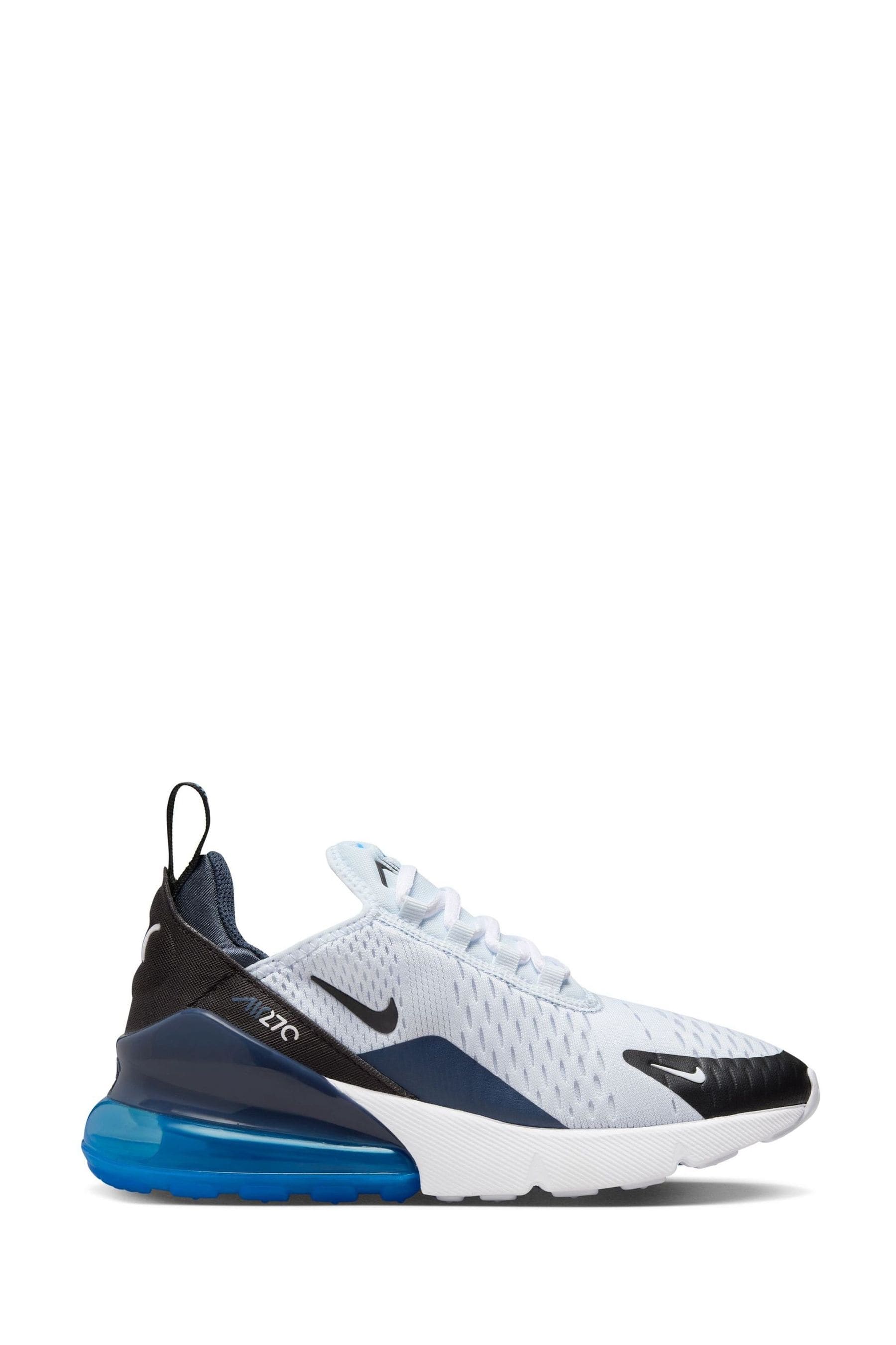 Nike 270 youth white and black shop