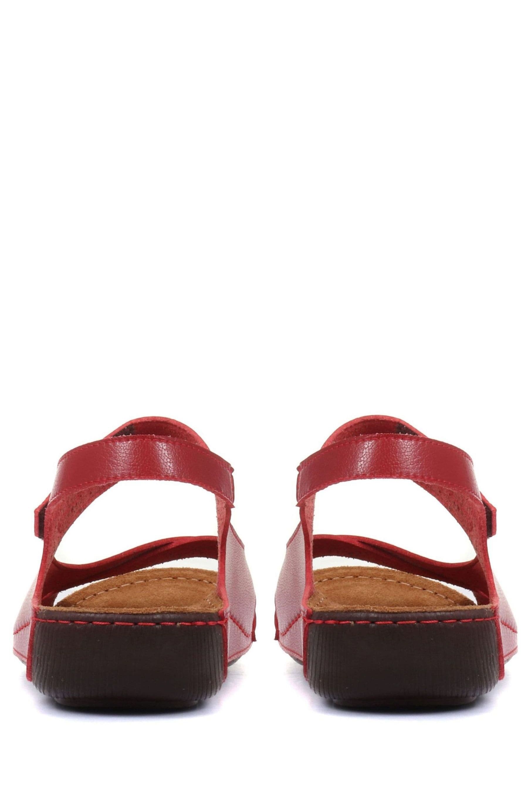 Pavers red sandals on sale