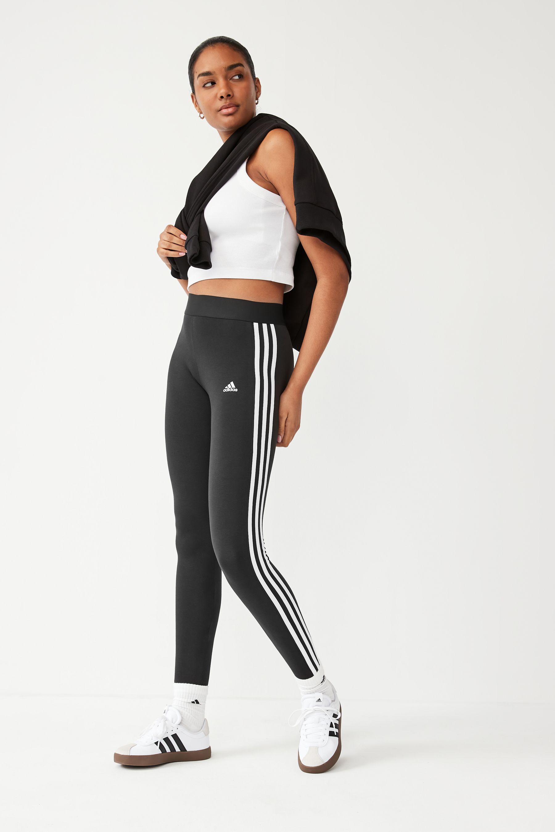 Leggings adidas bianchi e neri best sale