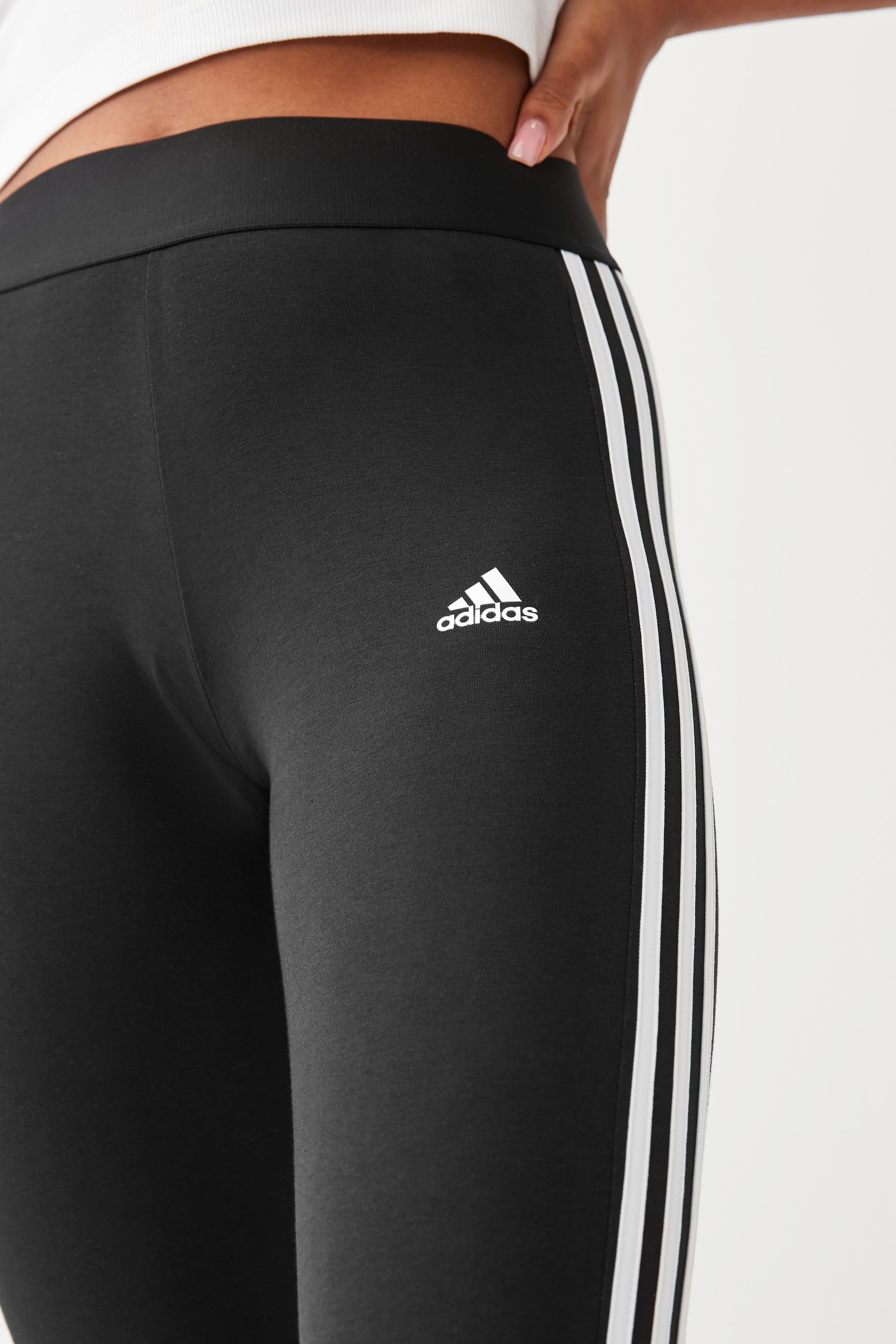 Buy adidas Black Sportswear 3 Stripes Leggings from Next Canada