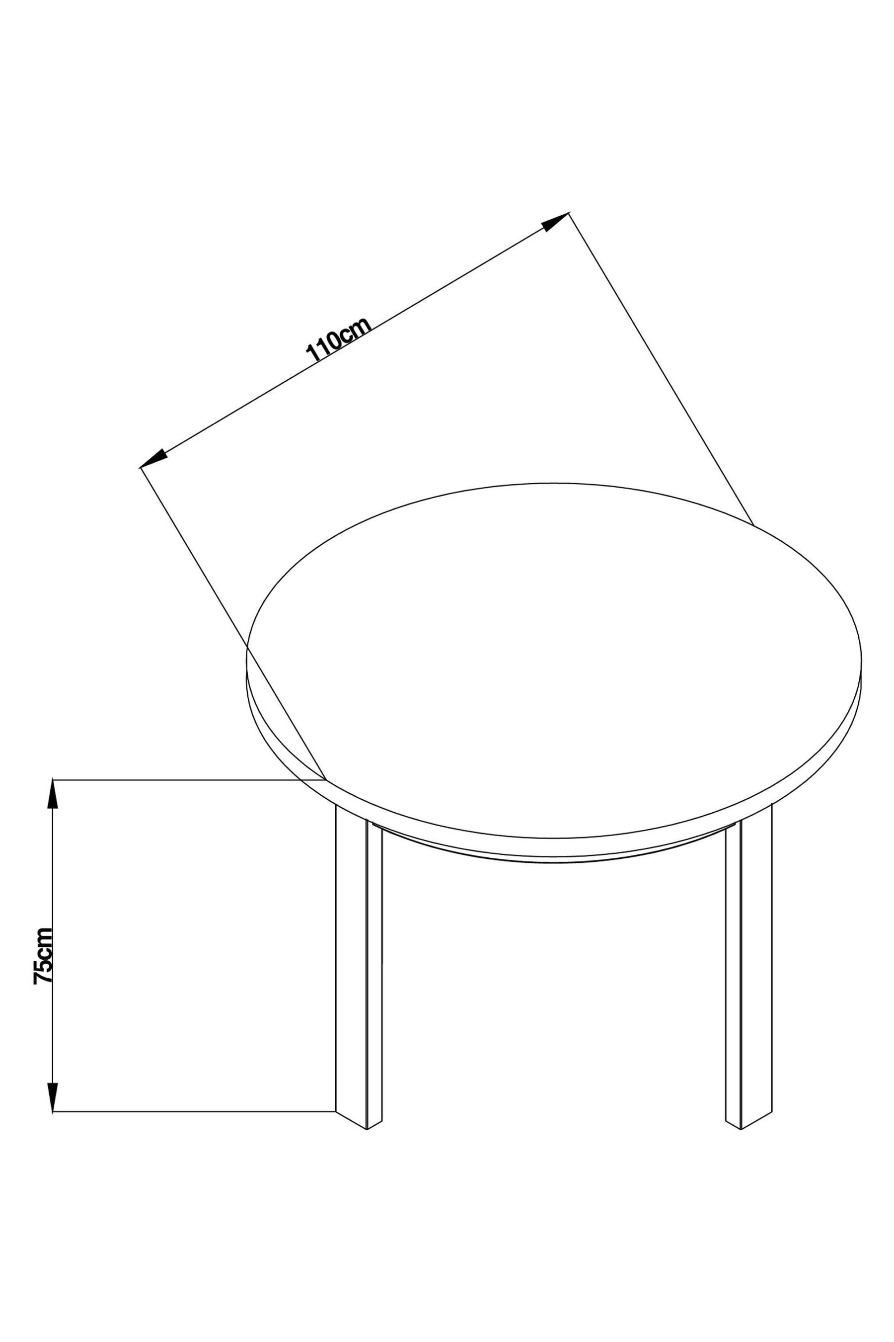 Bronx round dining outlet table