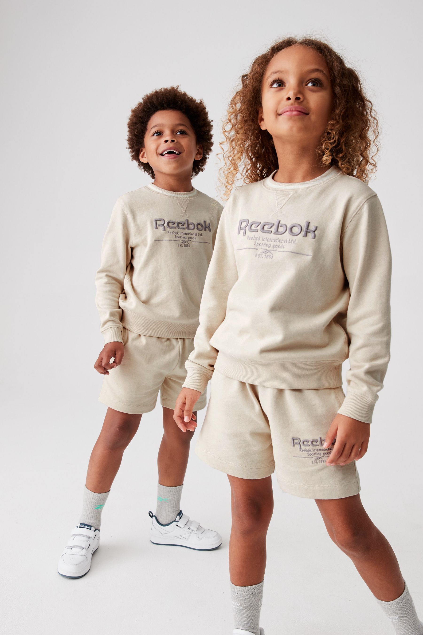 Reebok Junior Sweatshirt and Shorts Set