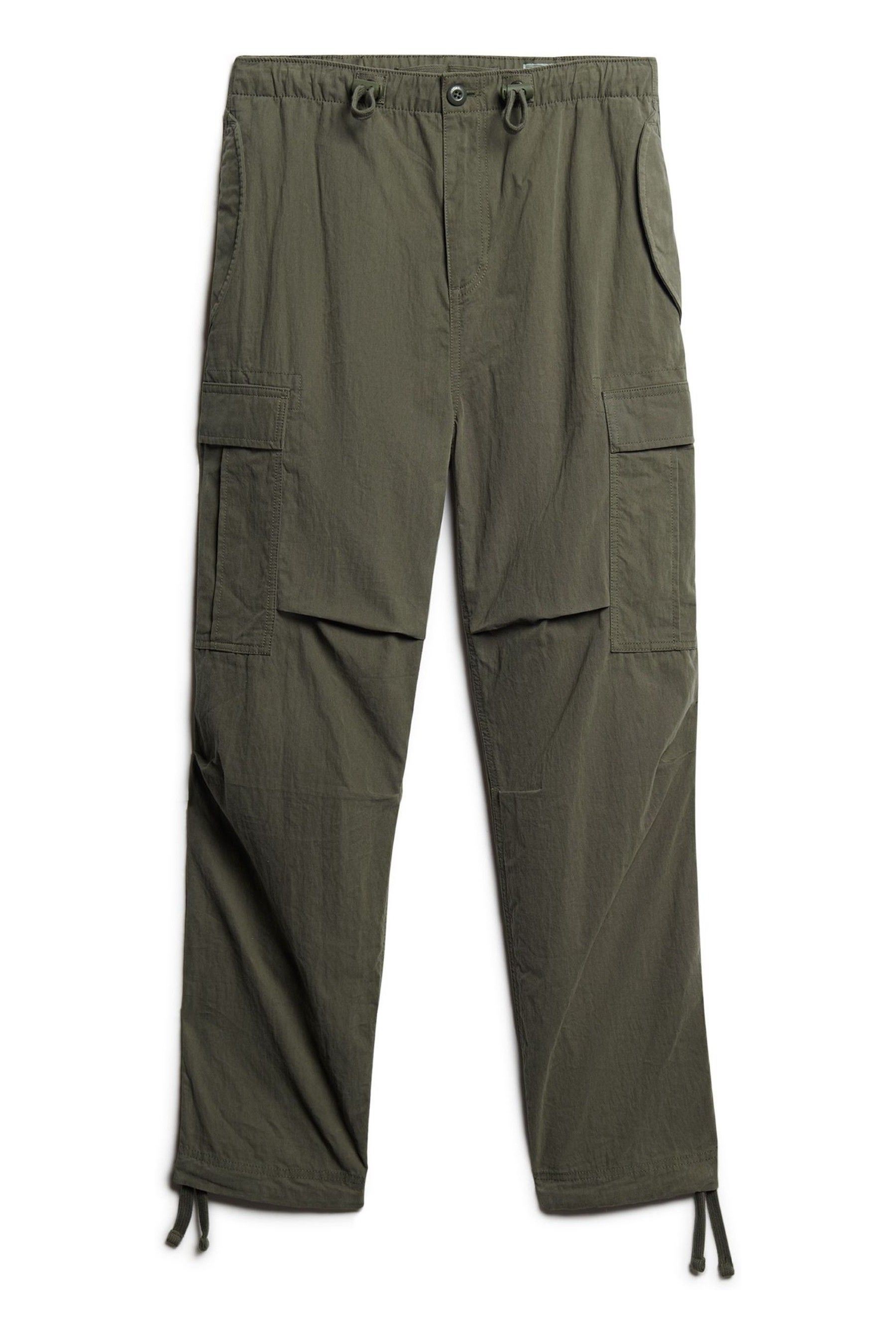 Buy Superdry Green Parachute Grip Cargo Utility Trousers from Next Luxembourg