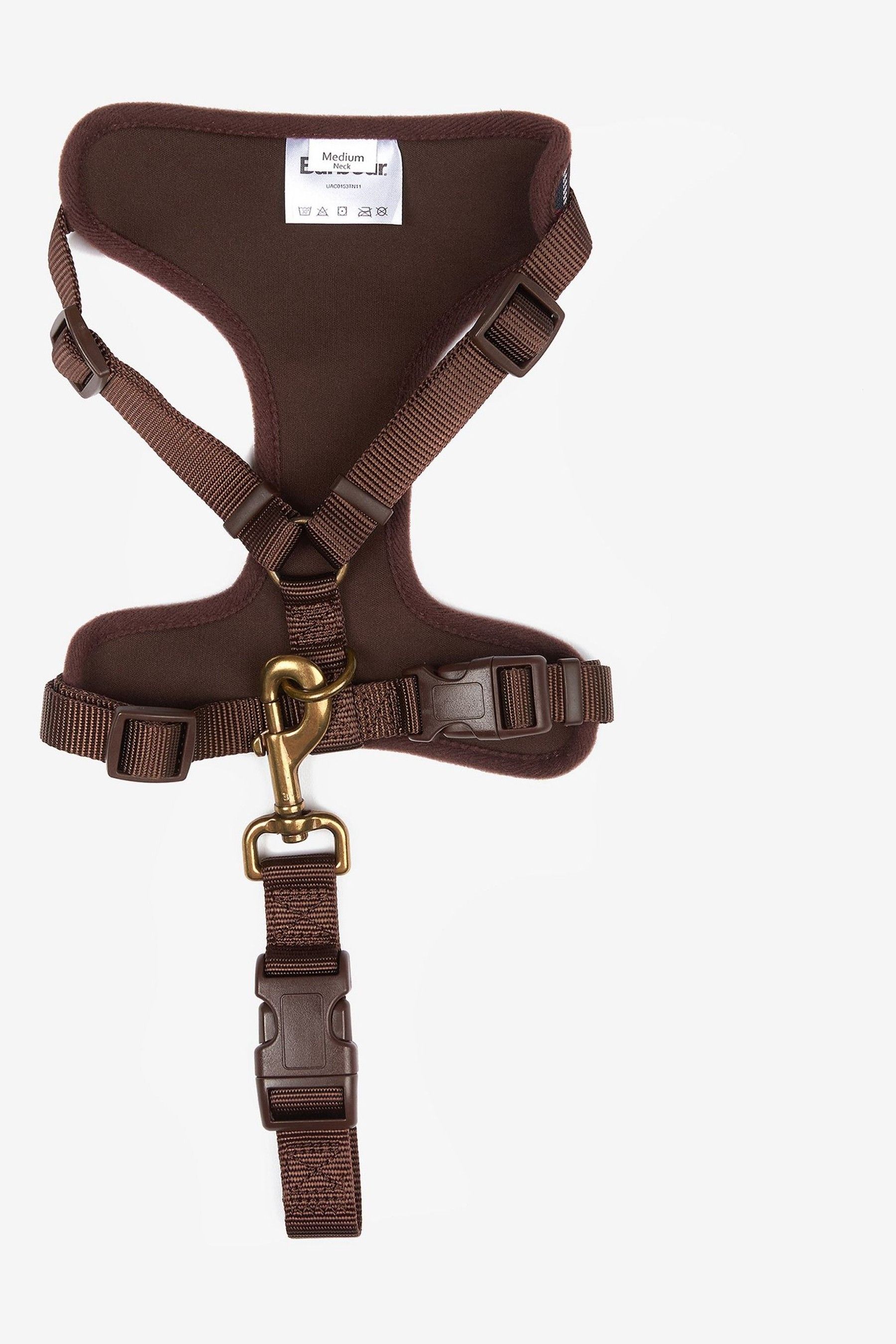 Barbour tartan dog harness outlet
