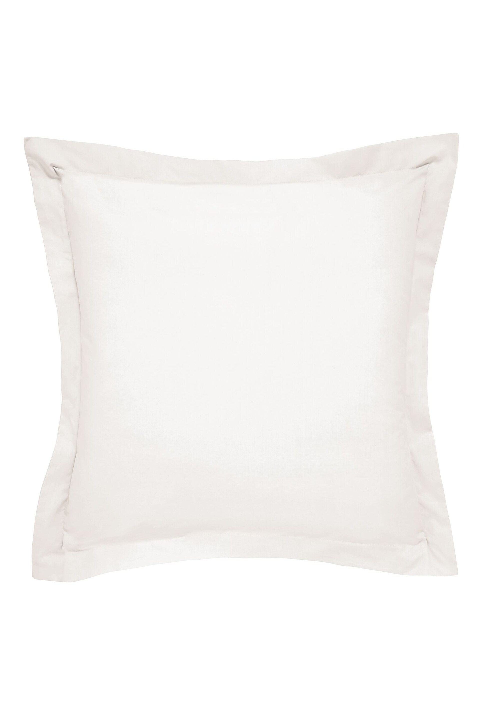 Bedeck Of Belfast Cream 1000 Thread Count Egytian Cotton Sateen Square Pillowcase - Image 2 of 3