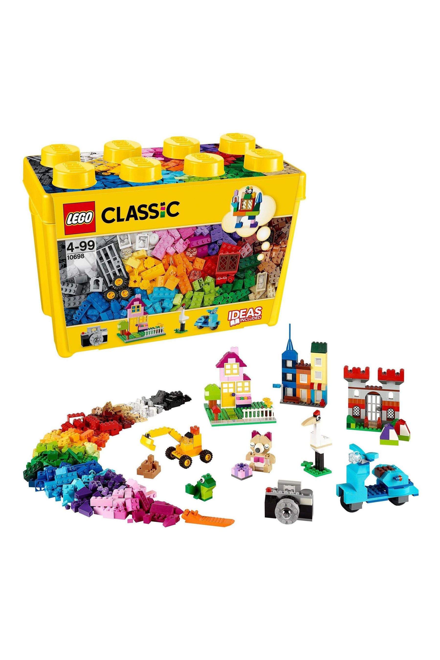 Buy LEGO Classic Large Creative Brick Storage Box Set 10698 from the Next UK online shop