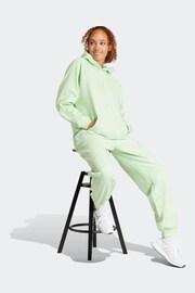adidas Green Boyfriend Sportswear All Szn Fleece Hoodie - Image 3 of 7