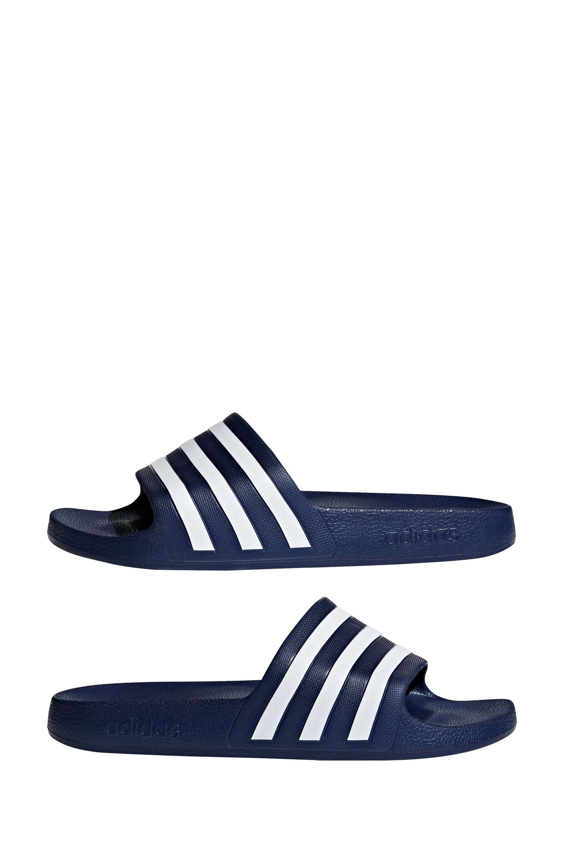 adidas Navy Sportswear Adilette Aqua Slides