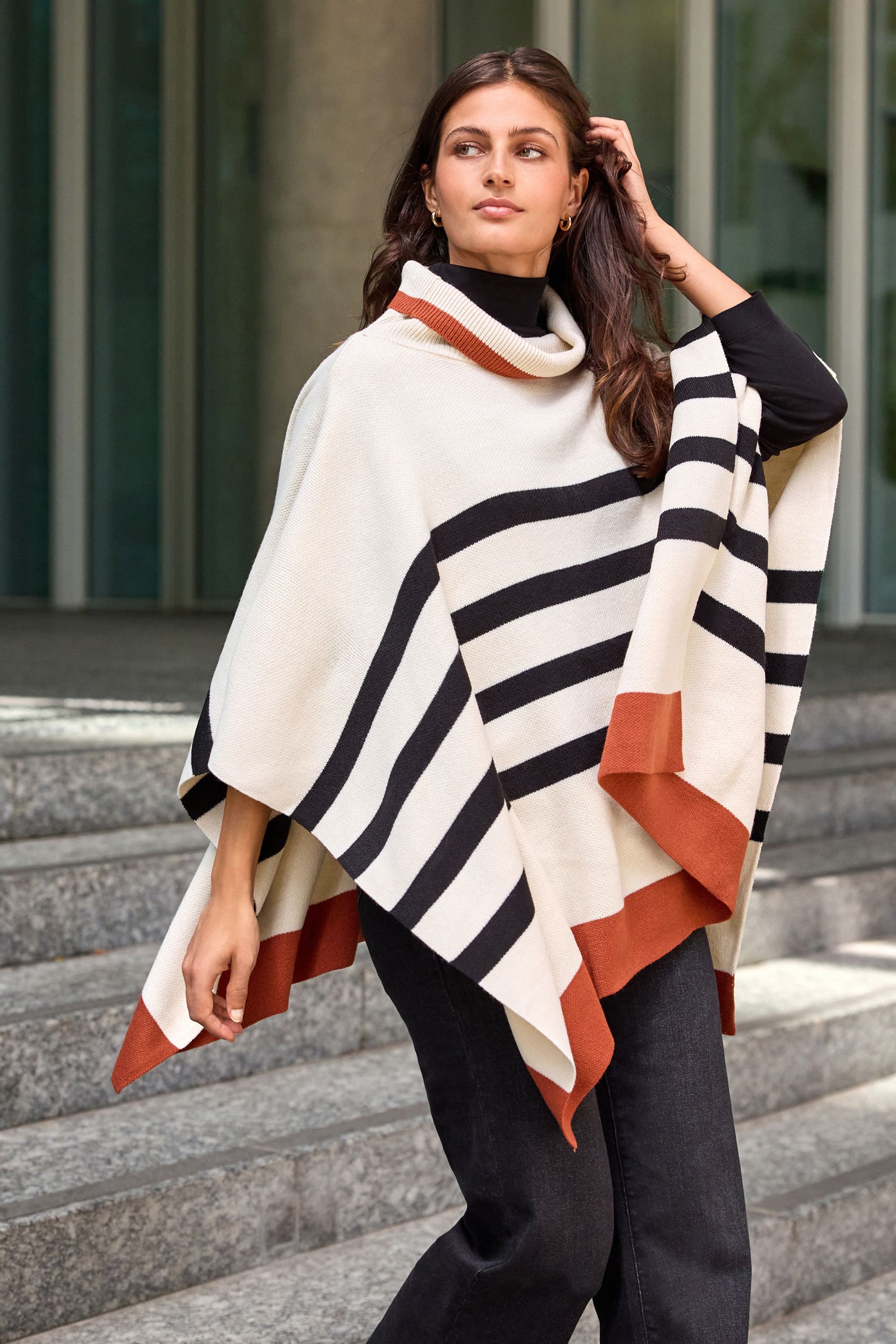 Ecru roll neck online