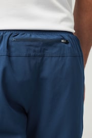 Blue 7 Inch Active Gym Sports Shorts - Image 6 of 10