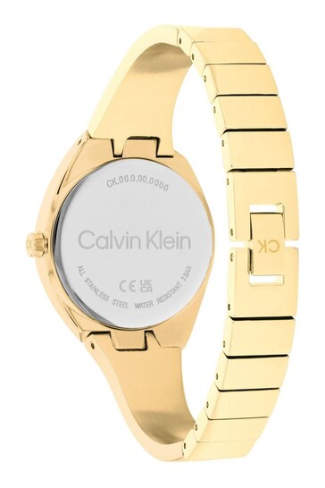 Calvin Klein Ladies Gold Tone Charming Watch