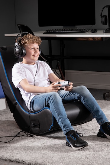 Daewoo Black Gaming Chair with 2 Speakers