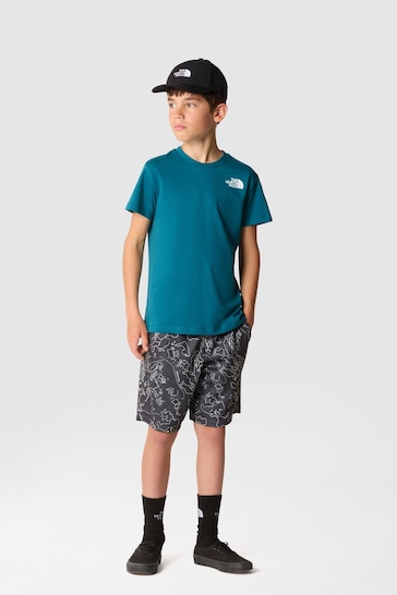 The North Face Blue Light Boys Redbox Back Graphic T-Shirt
