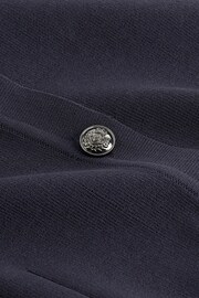 Navy Blue Button Up Waistcoat - Image 6 of 6