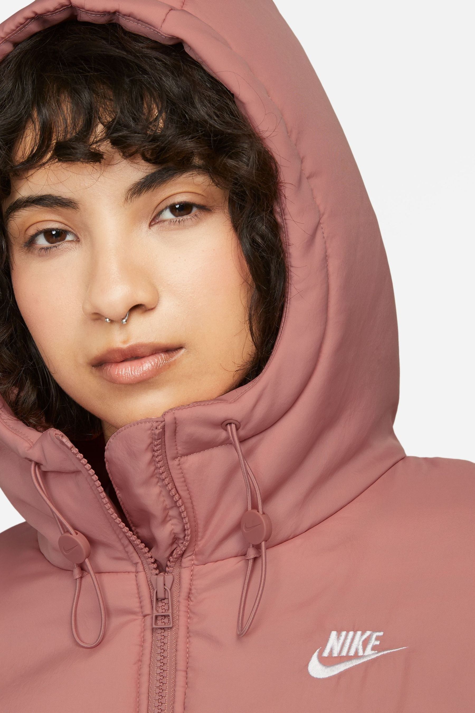 Buy Nike Pink Therma FIT Puffer Jacket from Next Poland
