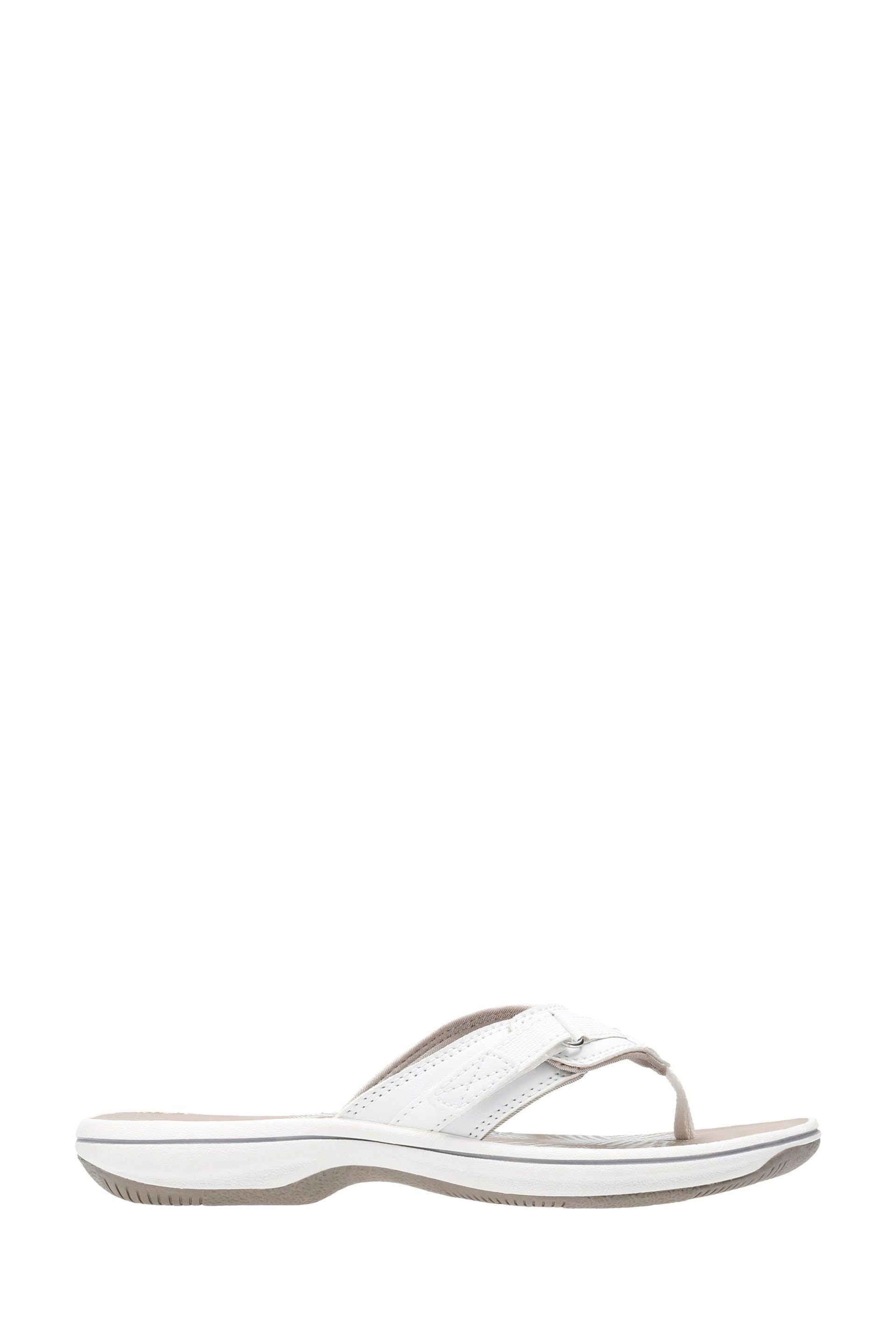 Clarks White Brinkley Sea Sandals - Image 1 of 7