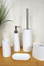 Showerdrape White Alto Set Of 5 Bathroom Accessories - Image 1 of 4