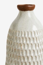 Natural Large Textured Ceramic Vase - Image 3 of 6