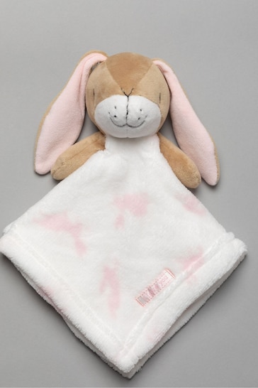 Guess How Much I Love You Pink/White Bunny Comforter Set