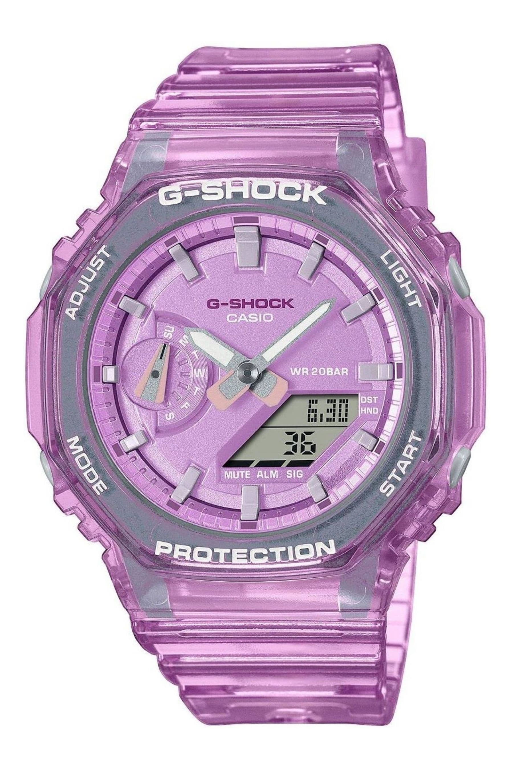 Buy Casio G Shock Pink Plastic Resin Quartz Watch from the Next UK online shop