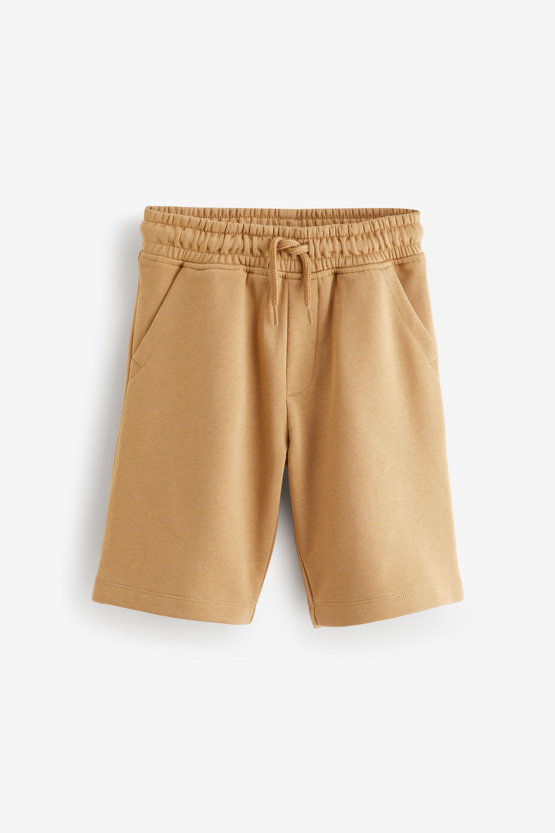 Tan jogger shorts sales