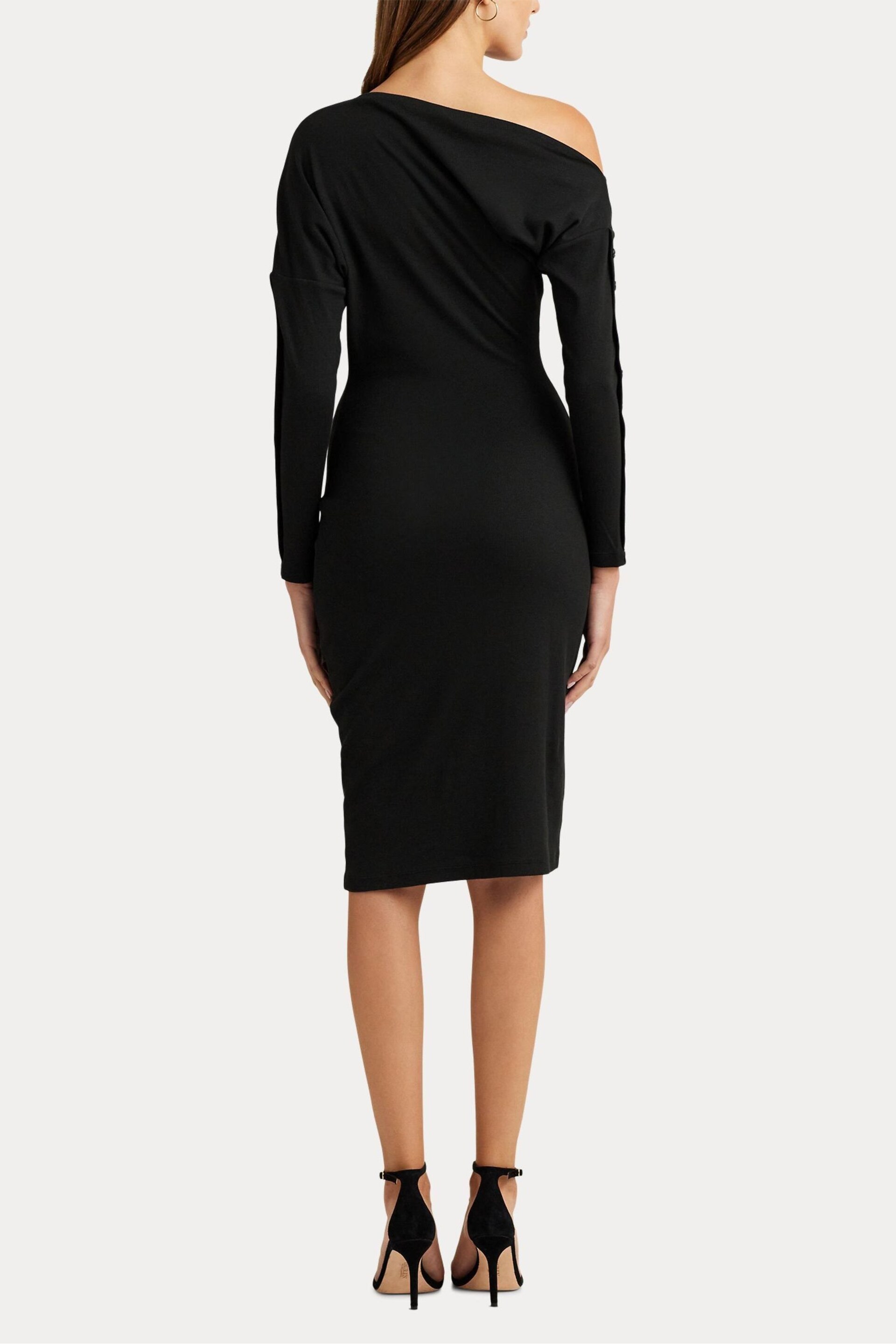 Lauren Ralph Lauren Black Yaslee Dress - Image 6 of 9
