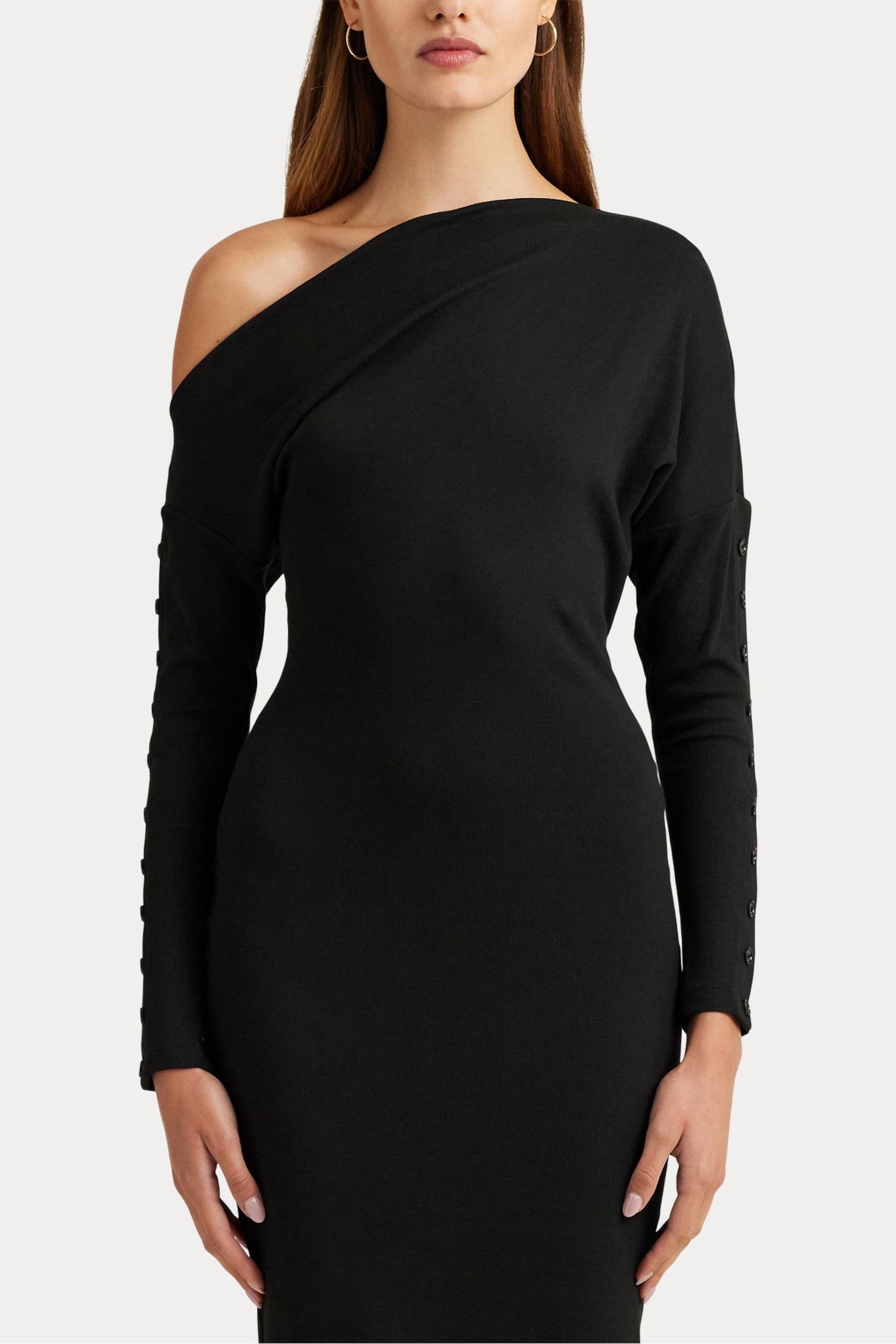 Lauren Ralph Lauren Black Yaslee Dress - Image 7 of 9
