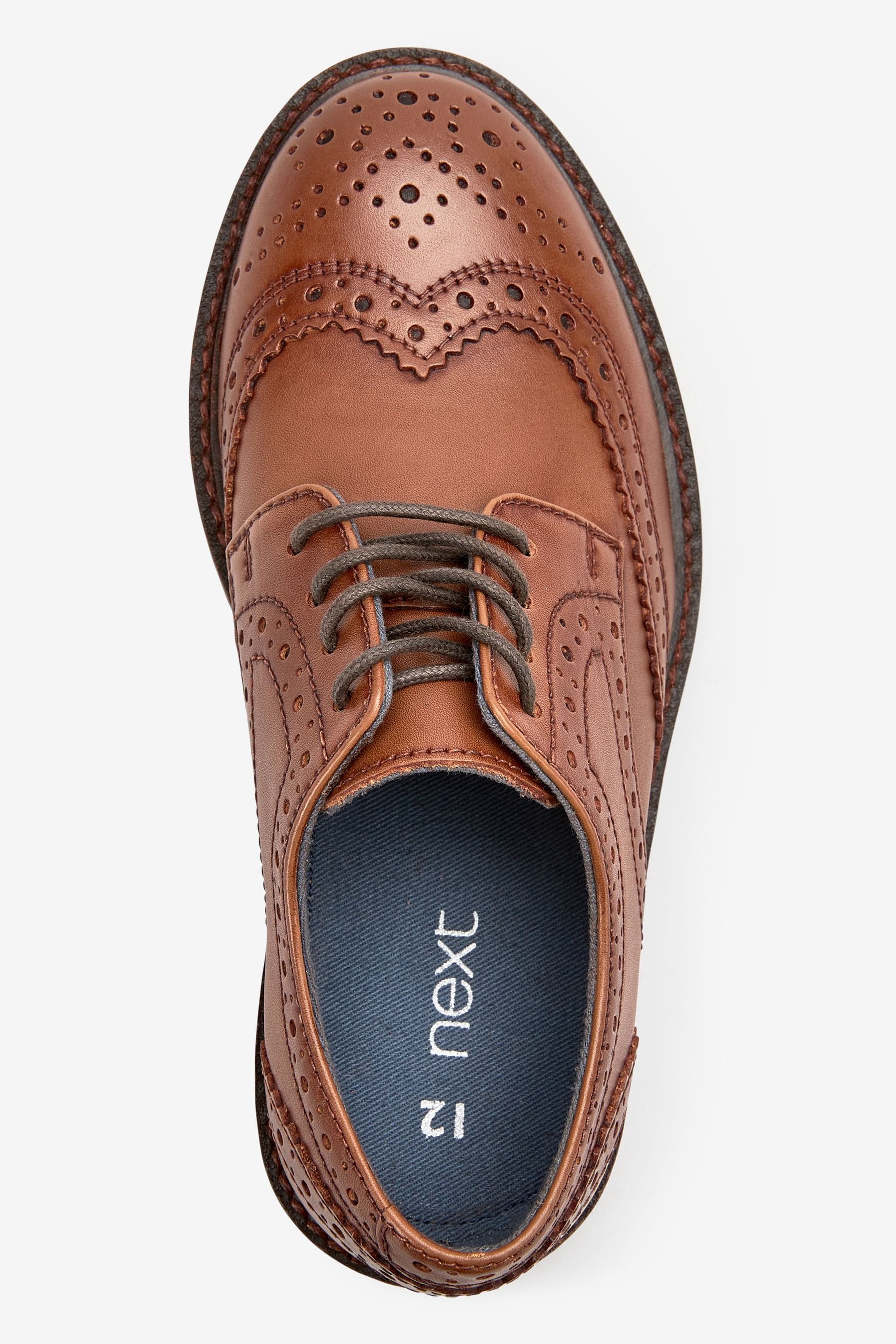 Next leather brogues on sale