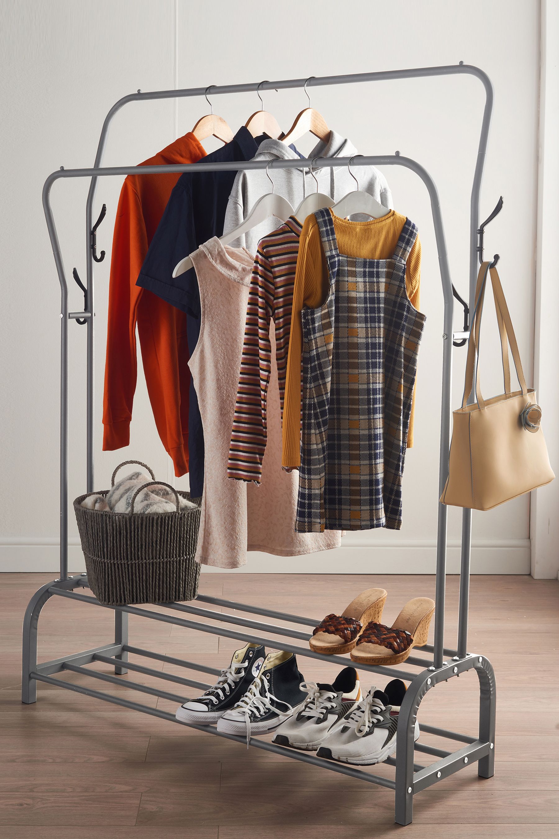 Buy Our House Clear 110cm Double Clothes Rail from the Next UK