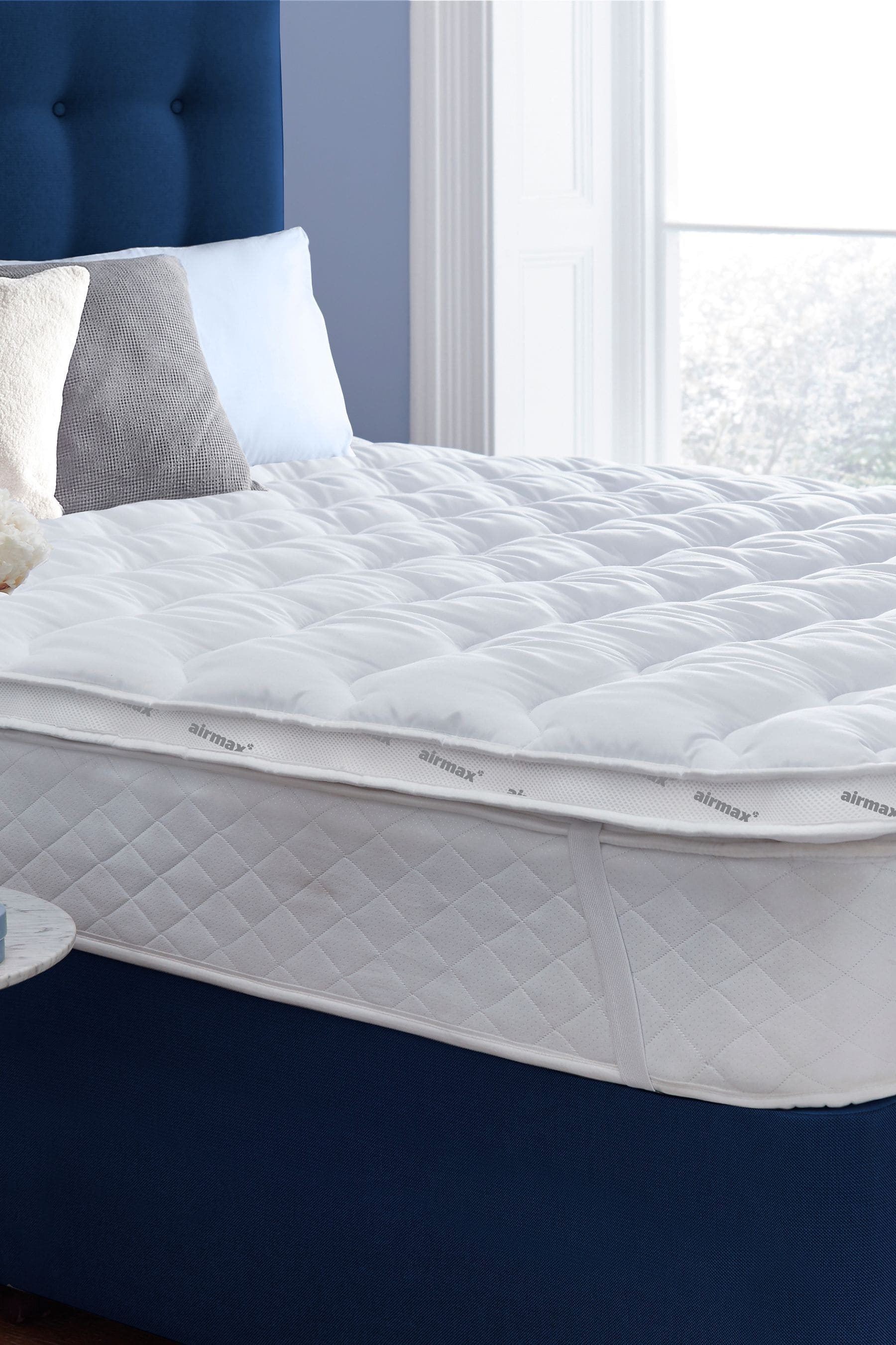 Silentnight dual layer anti allergen airmax mattress topper clearance