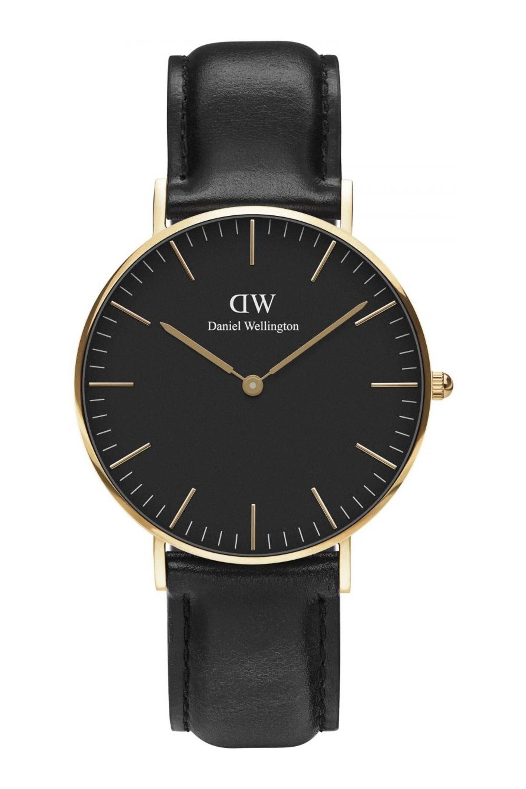 Daniel wellington black watch womens sales