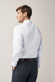 Sage Green/White Slim Fit Occasion Shirt And Tie Pack - Image 3 of 8