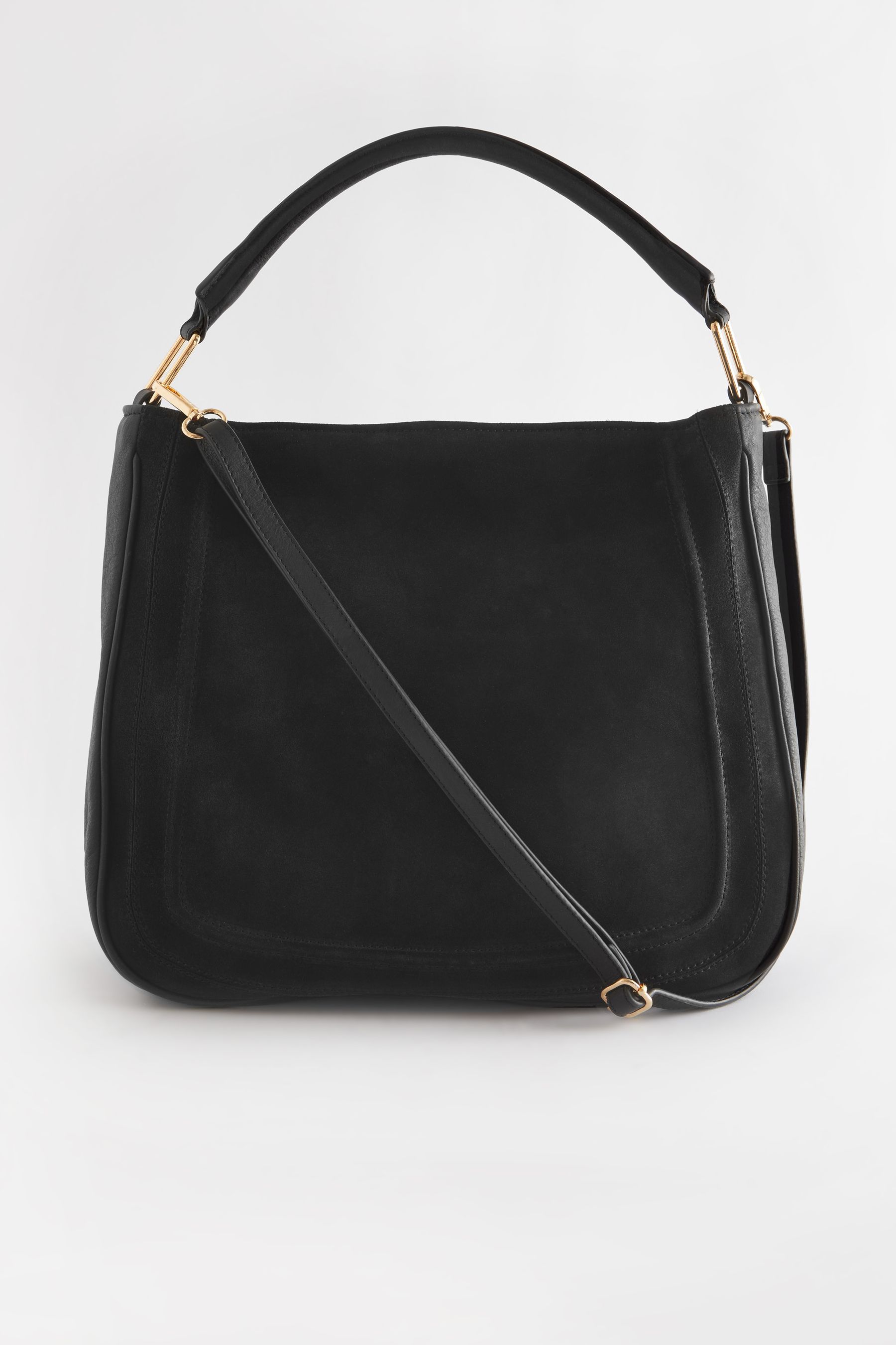 Black long shoulder bag hotsell