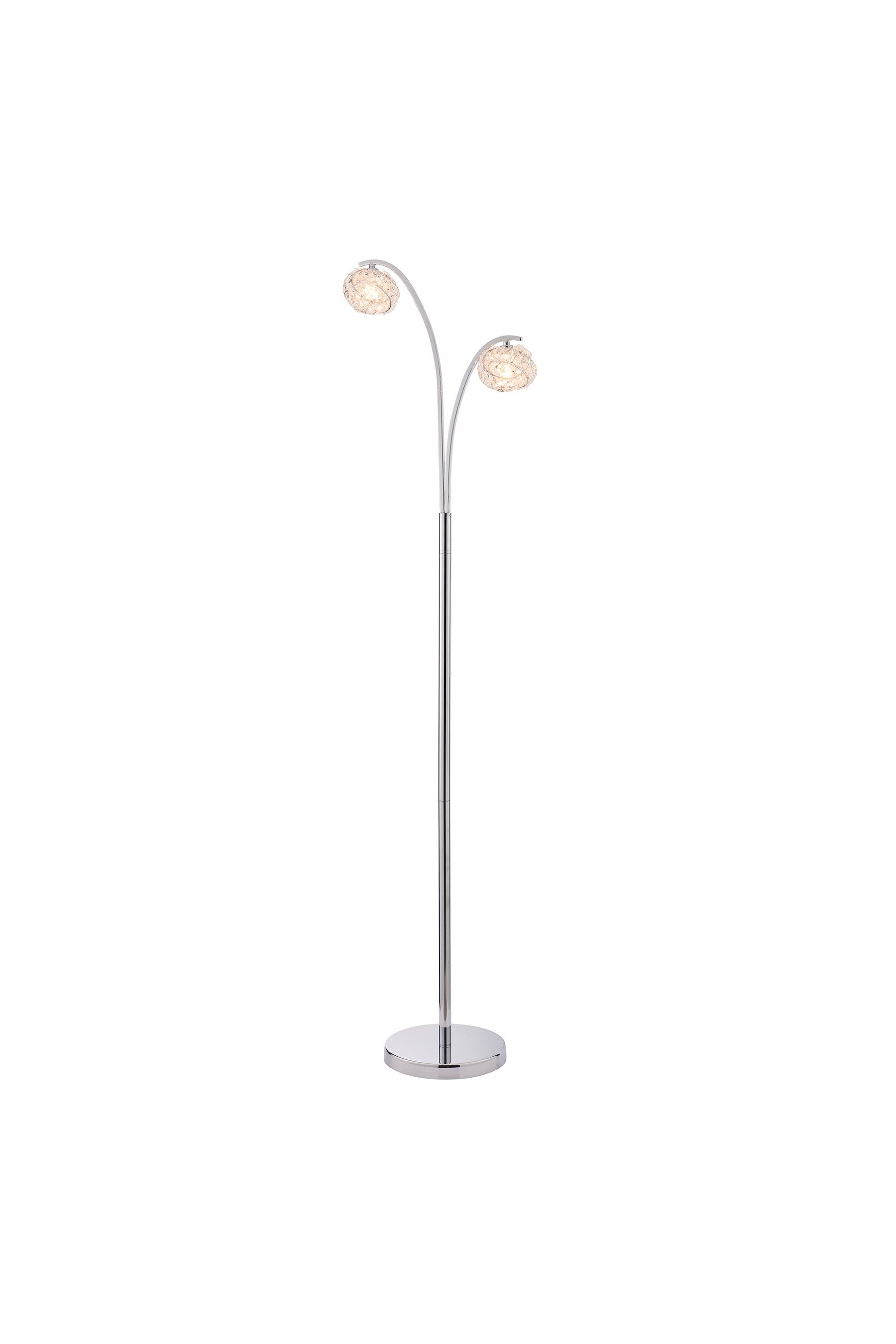 Crystal floor shop lamp next