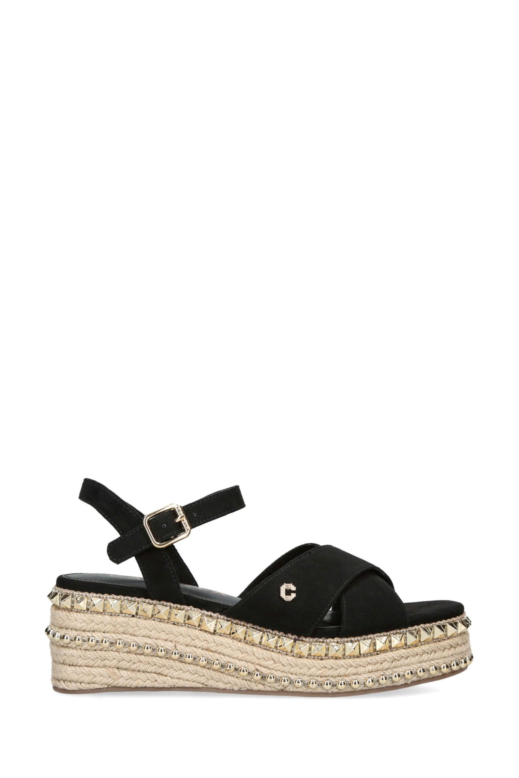 Carvela discount black sandals