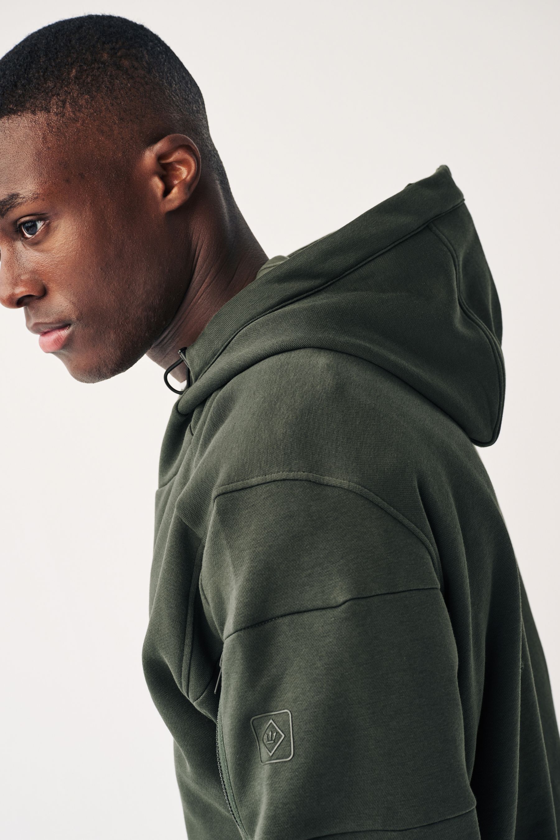 Buy Dark Green Cargo Utility Hoodie from the Next UK online shop