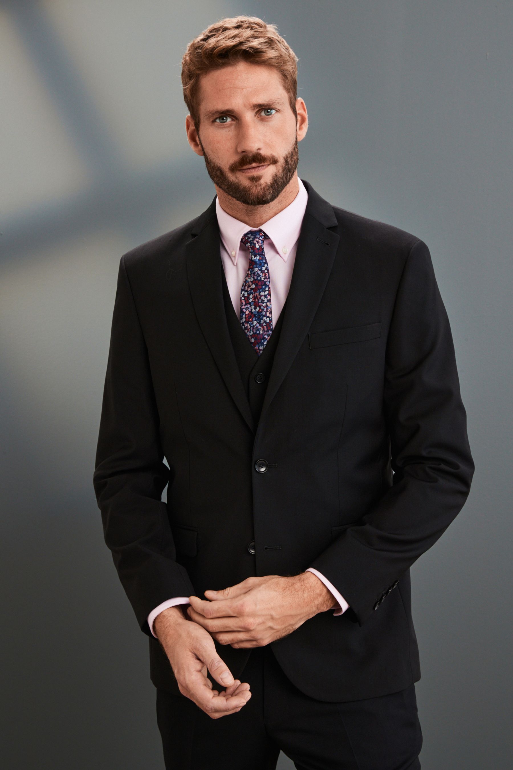 Buy Black Regular Fit Signature Tollegno Italian Wool Suit Jacket from the Next UK online shop