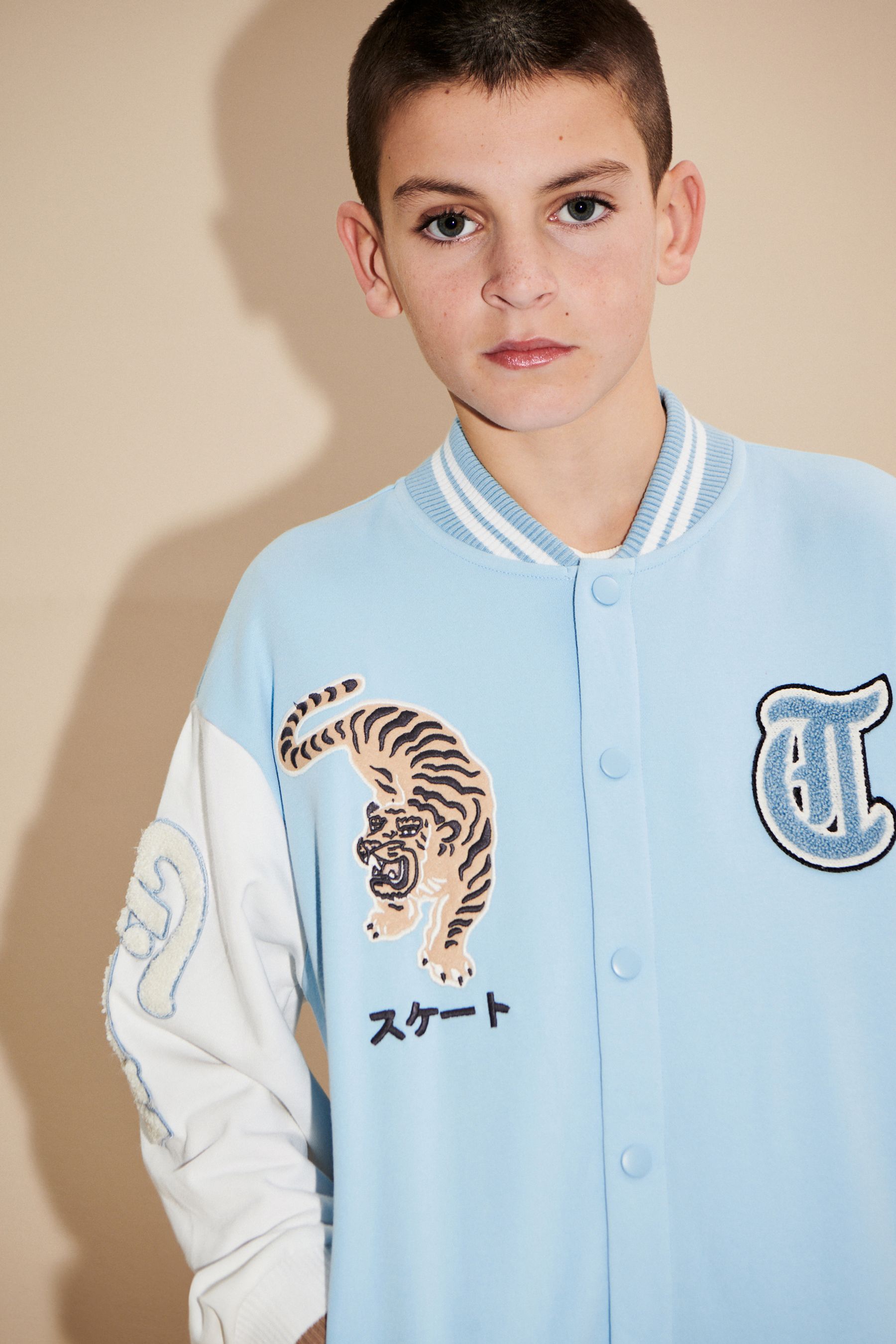 Tiger varsity jacket store