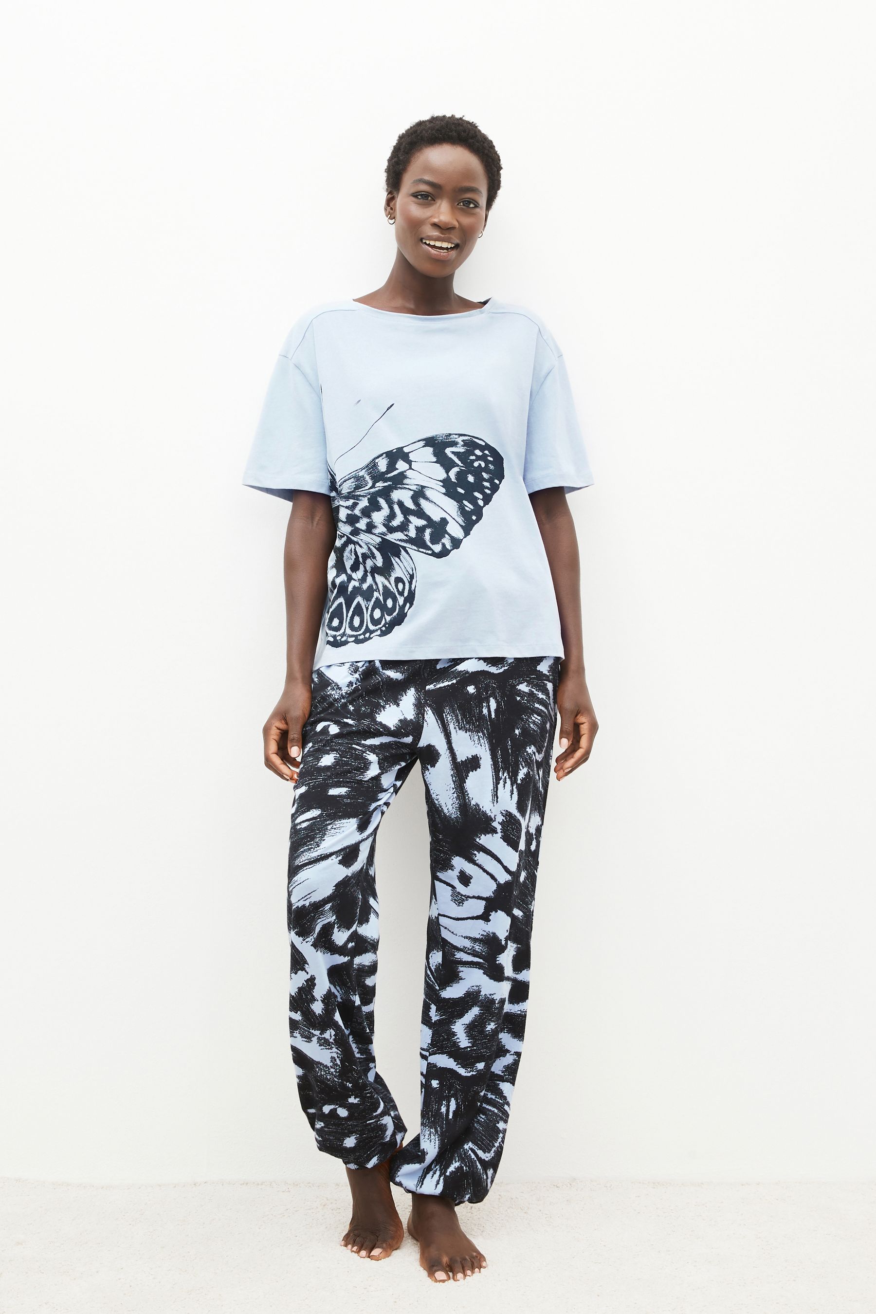 Womens butterfly on sale pyjamas