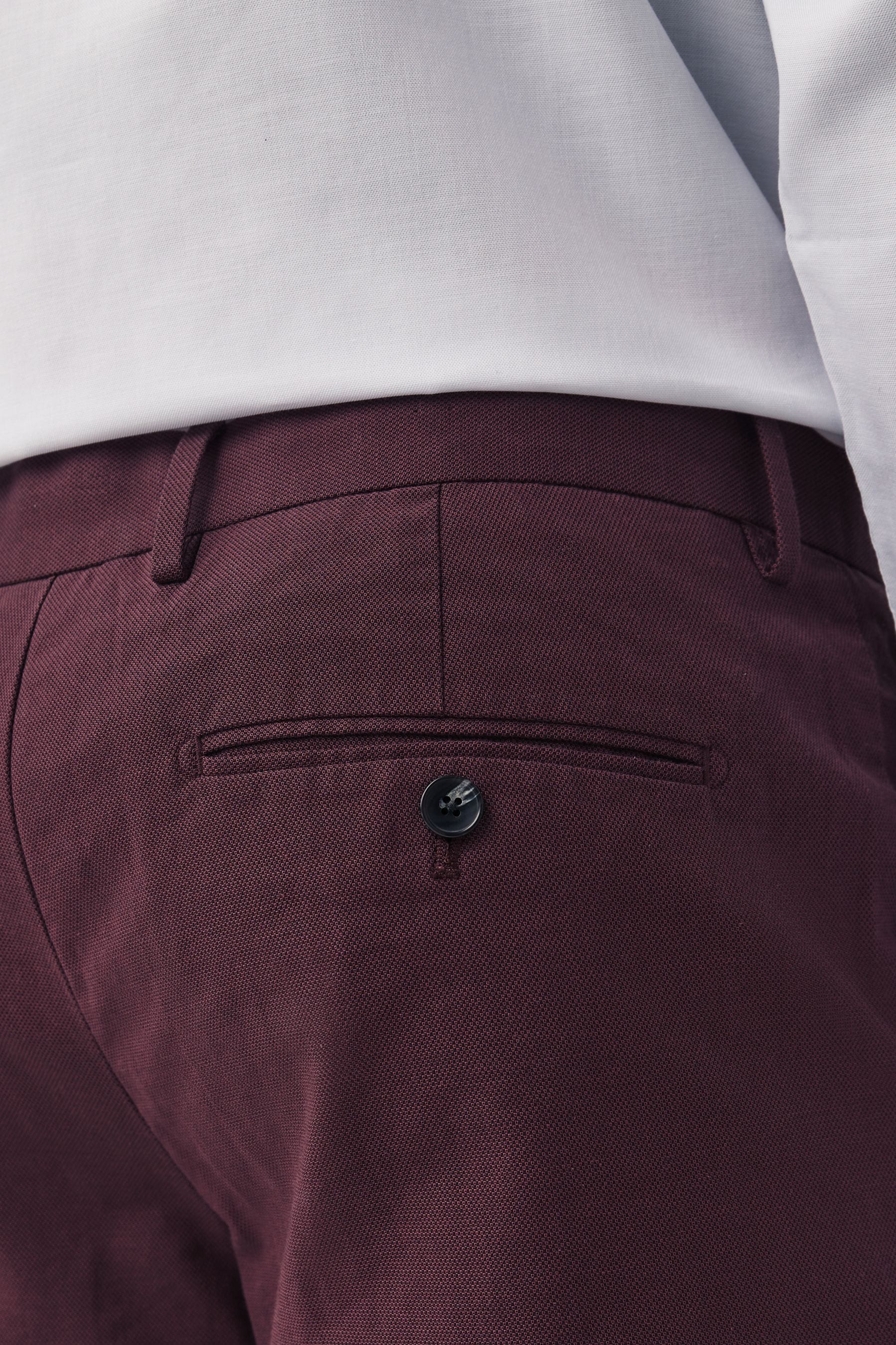 Burgundy skinny chinos sales