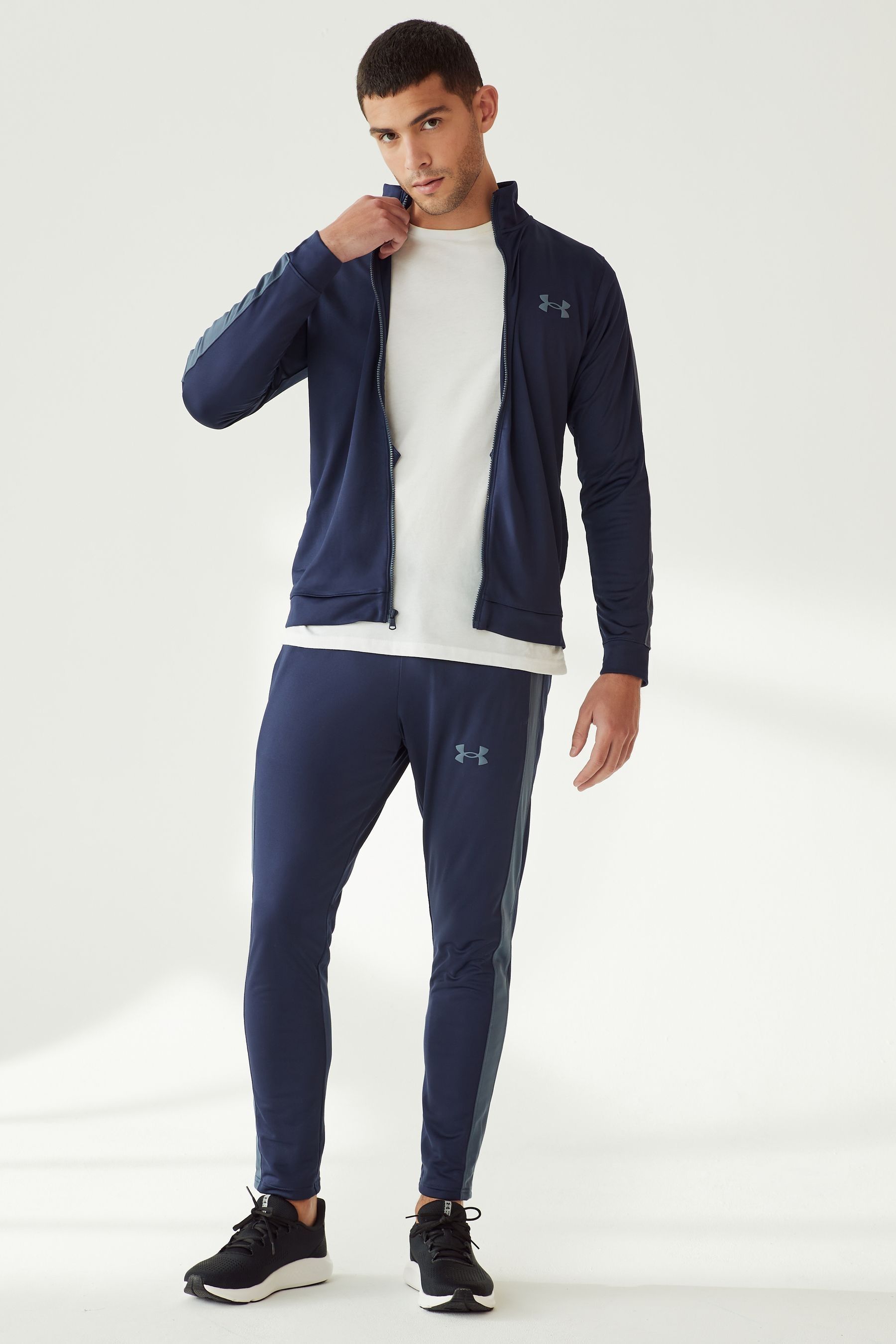 Buy Under Armour Navy Grey Under Armour Navy Grey Rival Tracksuit from Next Austria