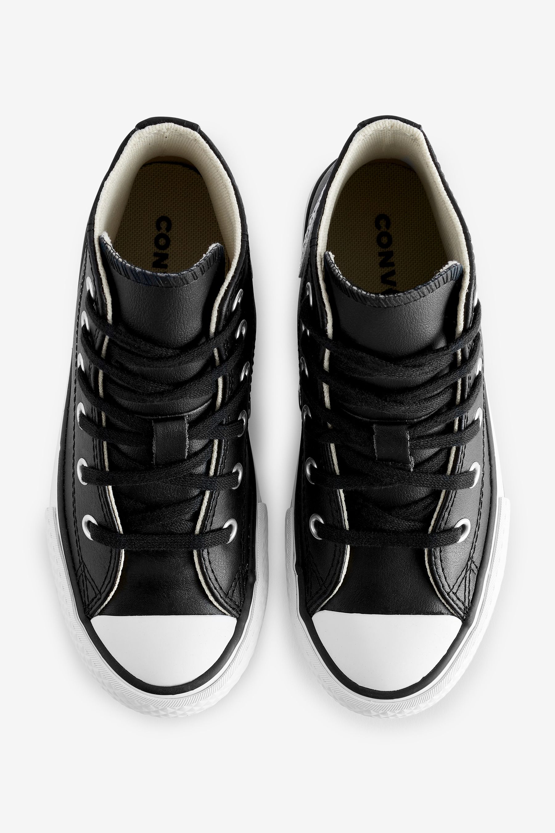 Buy Converse Black Junior All Star Eva Lift Leather Trainers from Next Canada