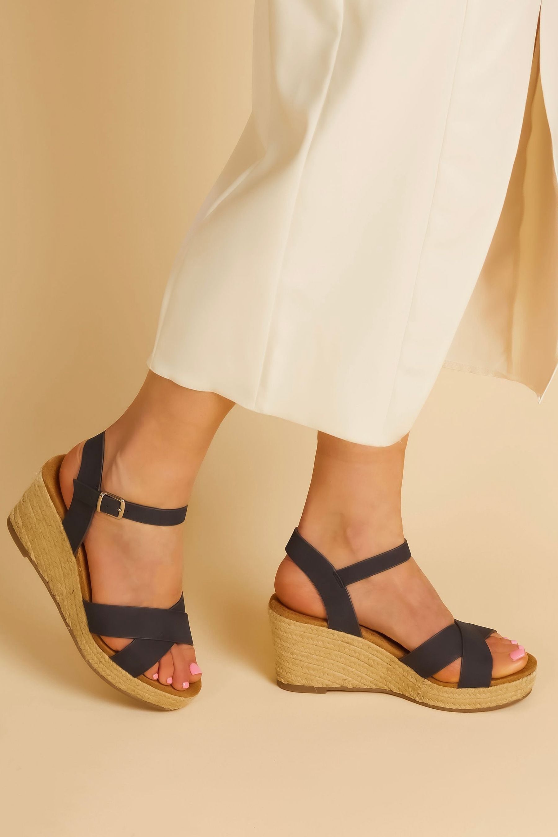 Buy Pavers Brown Lightweight Platform Espadrilles from the Next UK