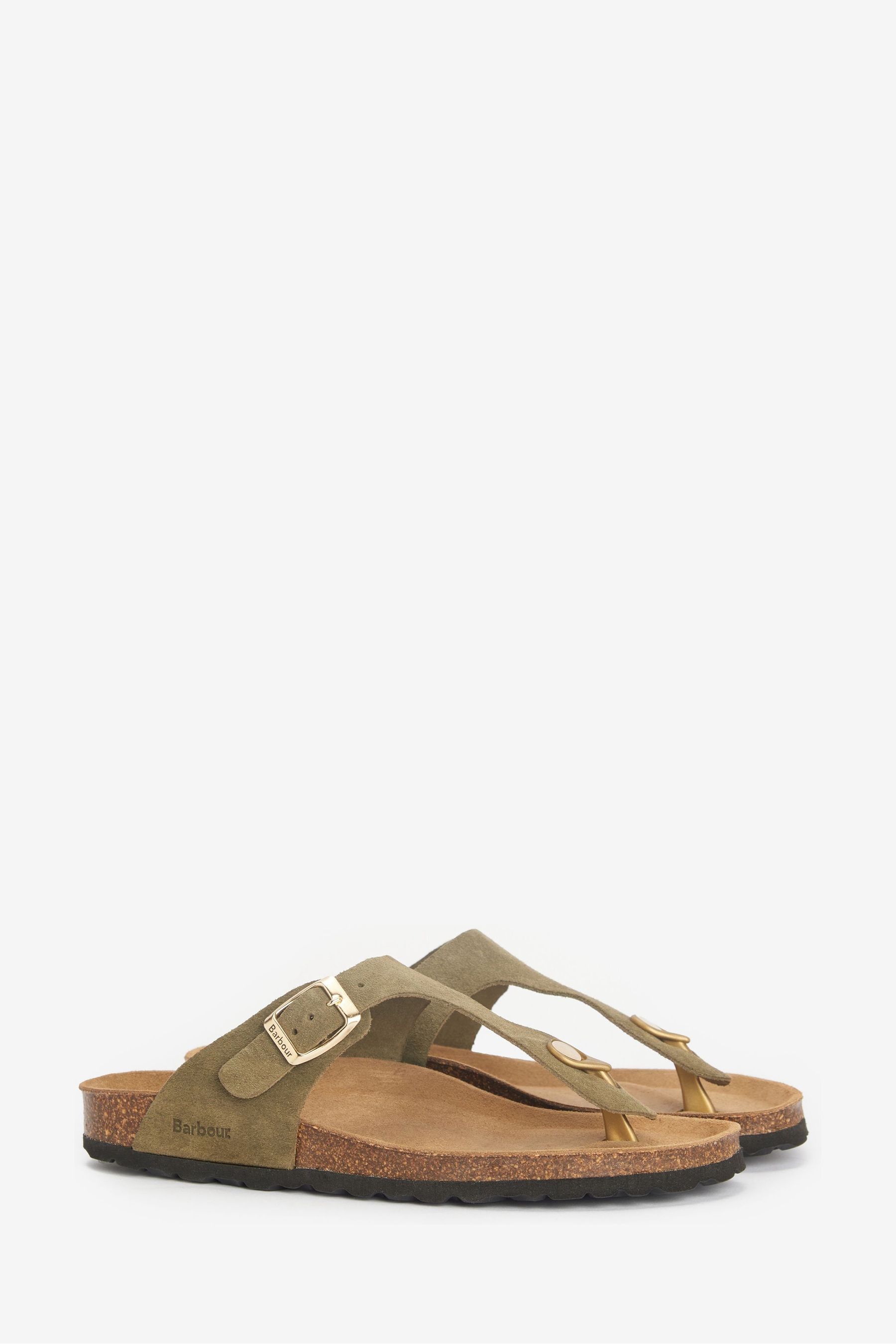 Olive green deals sandals