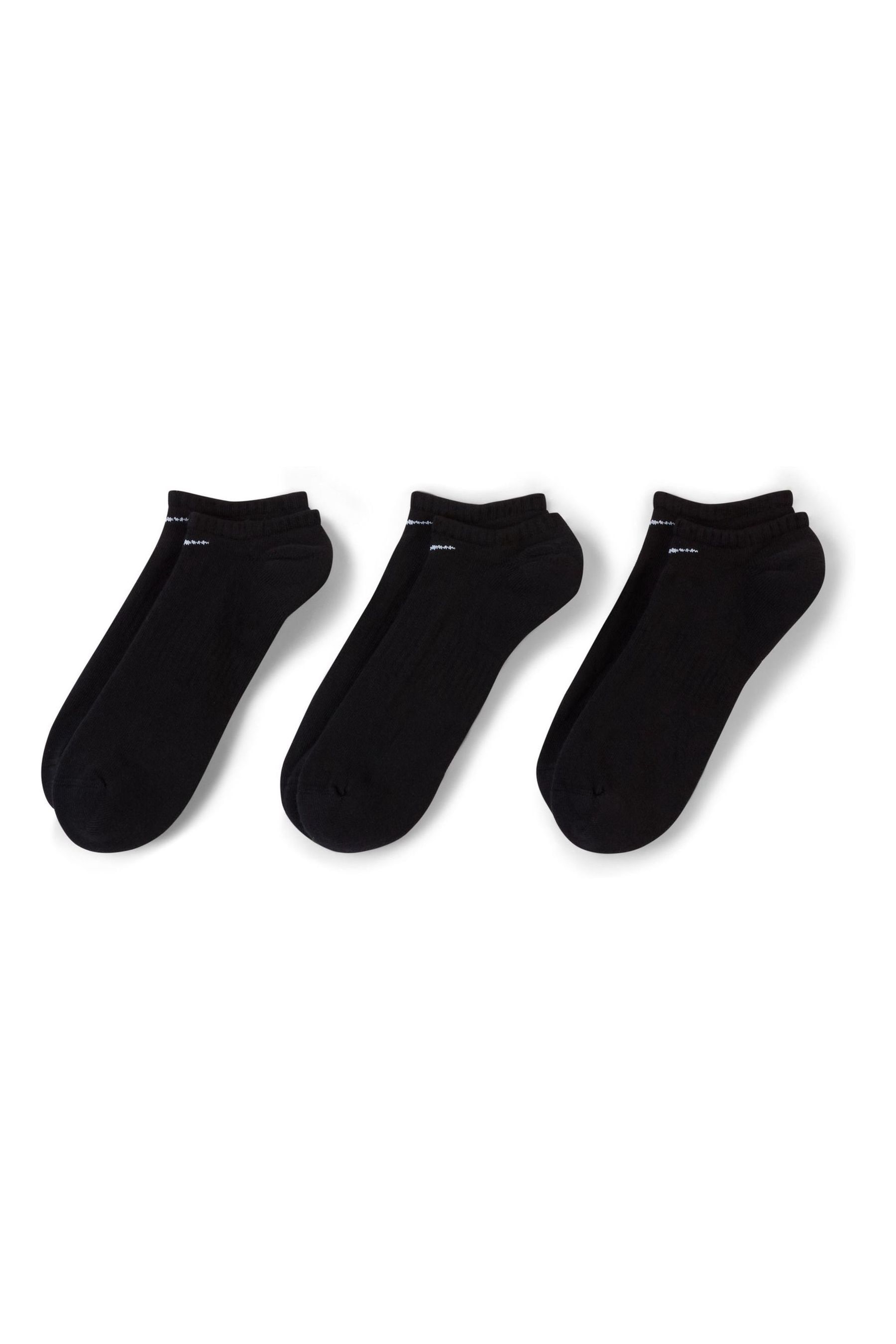 Buy Nike Black Everyday Cushioned Training Ankle Socks 6 Pack from the Next UK online shop