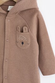 Brown Bear Cosy Baby Jersey Jacket (0mths-2yrs) - Image 3 of 7